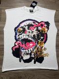 Skull Sleeveless Tee