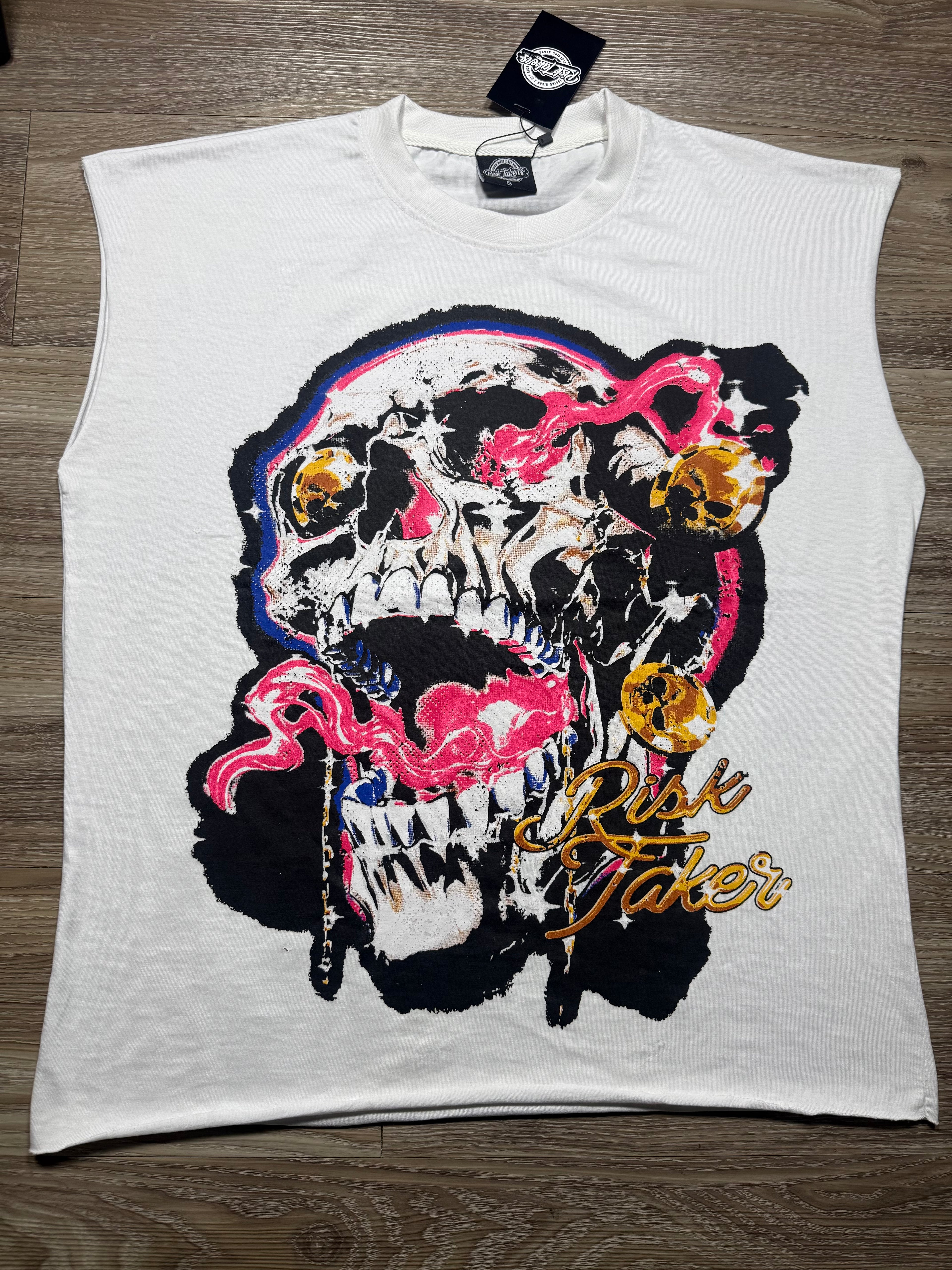 Skull Sleeveless Tee