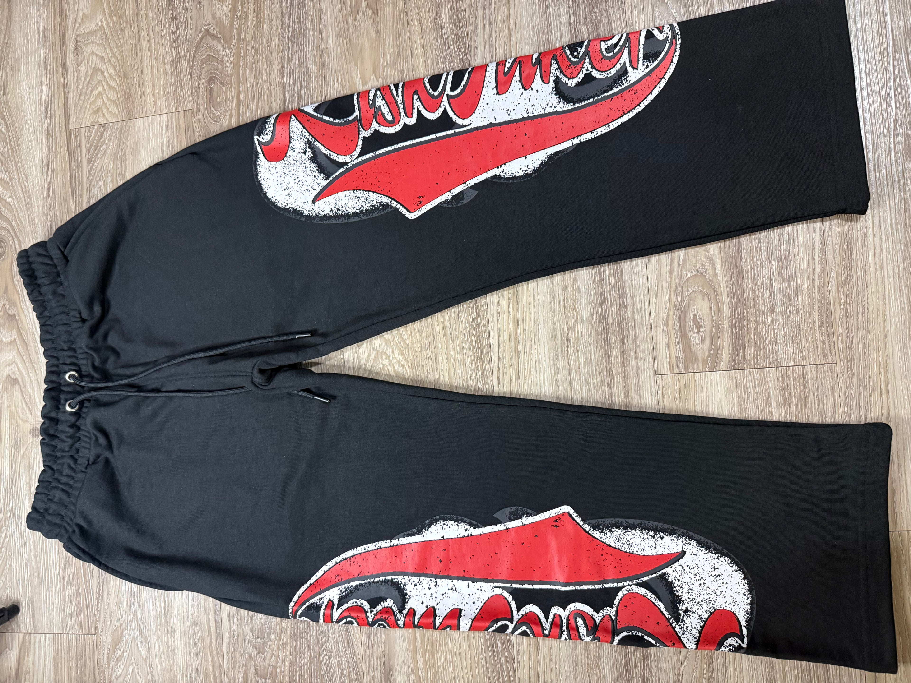 Black RiskTaker Sweat Suit
