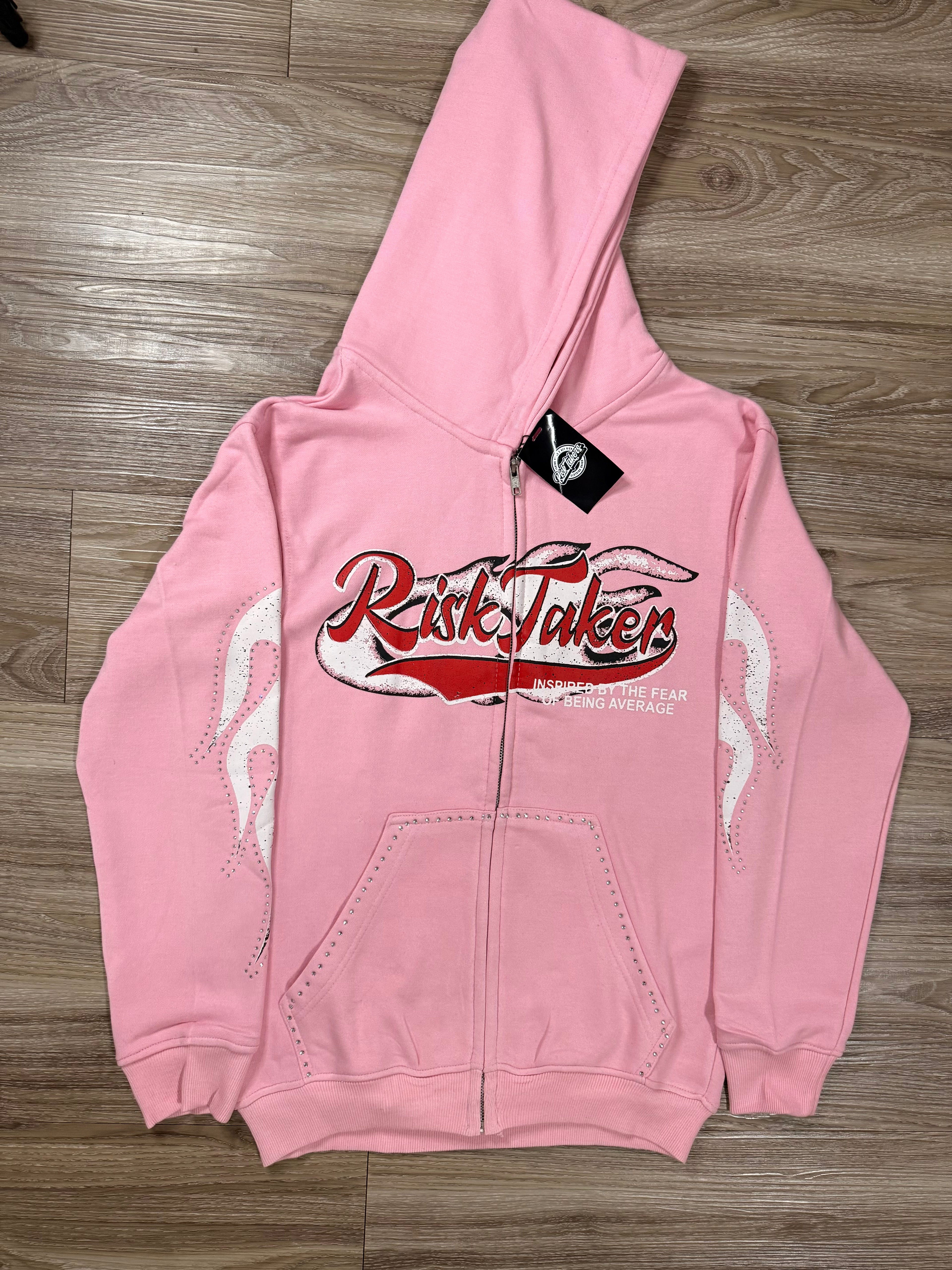 Pink RiskTaker Sweat Suit